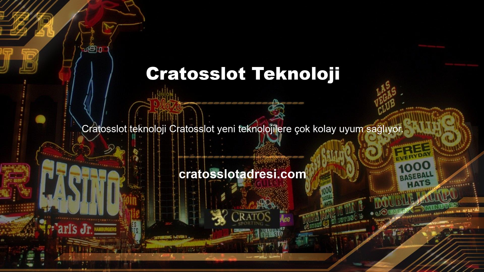 Cratosslot, Avrupa pazarındaki ilk hesap açma ve yerel bahis sitesidir