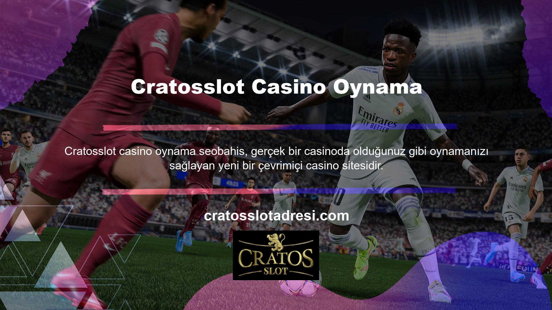 Cratosslot, teknoloji ile çalışan yeni bir şirket